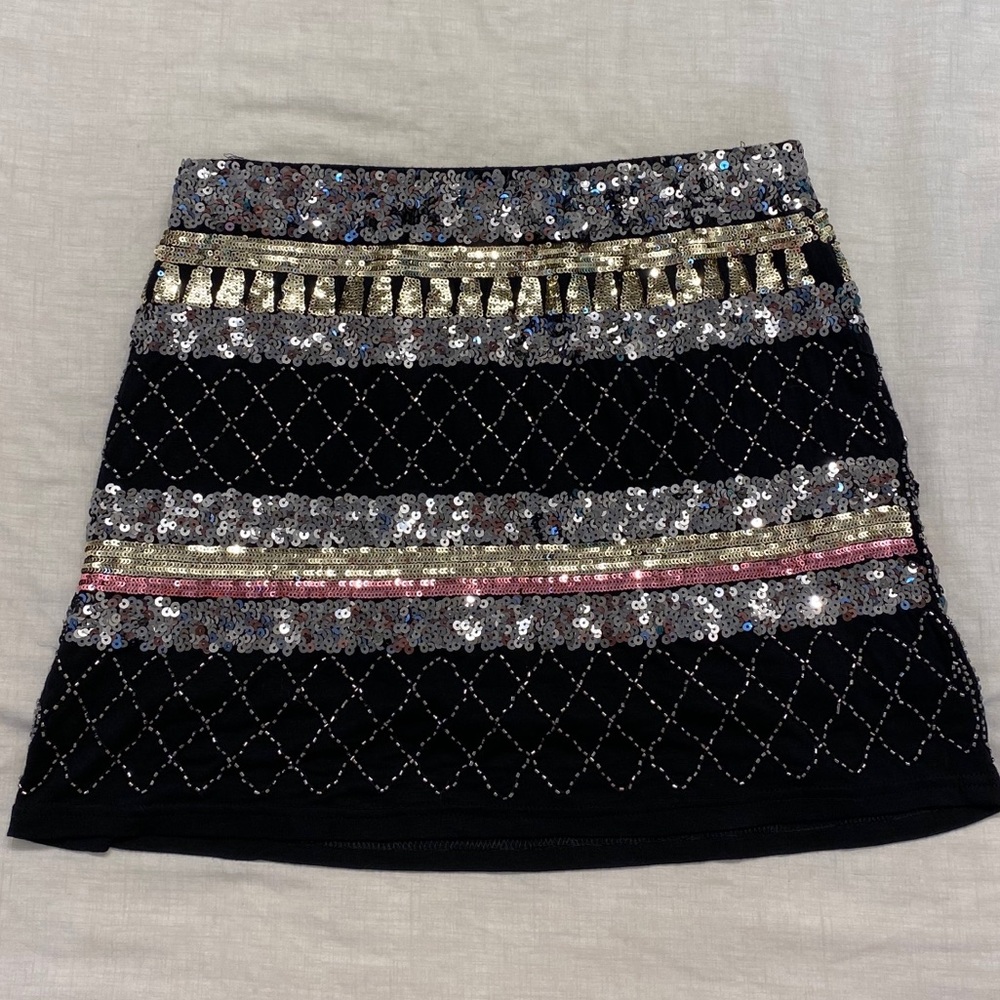 VERTY | Sequin Mini Skirt - Size S